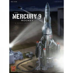 Pegasus Hobbies 9103 - 1/350 Mercury 9 Rocket Model Kit