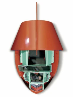 D&H Georgia DHG1830 - 1/64 Spindrift From Land Of The Giants Model Kit -Model Toy Kit Store 1830 LotG Spindrift BUILDUP INTERIOR WhiteBG 1200 97336.1628678170 11931.1633697064