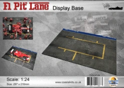 Coastal Kits CKS057-24 - 1:24 Scale Pit Lane Display Base