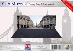 Coastal Kits CKS731-43 - 1:43 Scale City 2 Street Base & Background