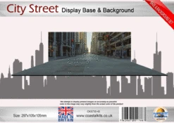Coastal Kits CKS730-43 - 1:43 Scale City Street Base & Background