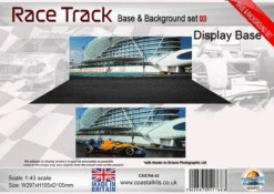 Coastal Kits CKS706-43 - 1:43 Scale Race Track Base & Background Set 03