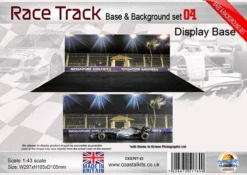 Coastal Kits CKS707-43 - 1:43 Scale Race Track Base & Background Set 04