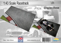 Coastal Kits CKS058-43-1 - 1:43 Scale Race Track Display Base