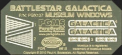 Paragrafix PGX137 - 1/4105 Battlestar Galactica (2003) Museum Windows Photoetch Set