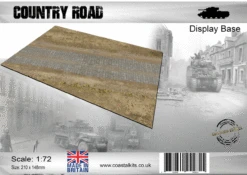 Coastal Kits CKS022-72 - 1:72 Scale Country Road Display Base