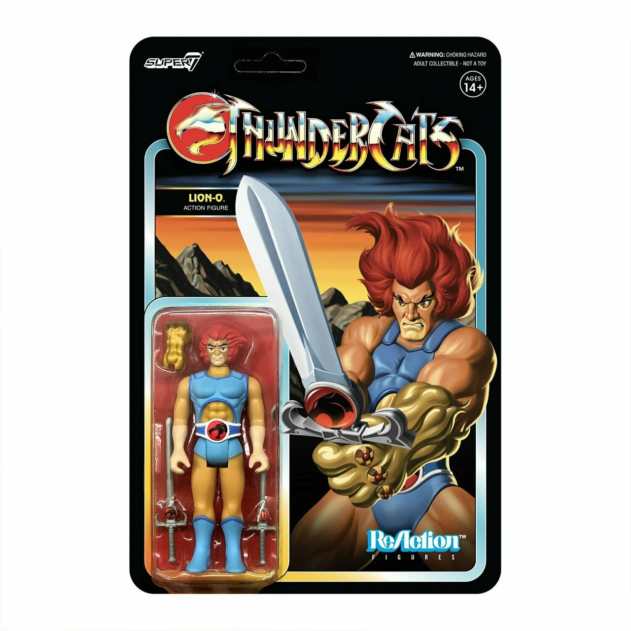 ReAction Figures - 3.75" Thundercats Lion-O Action Figure 1 ReAction Figures - 3.75" Thundercats Lion-O Action Figure