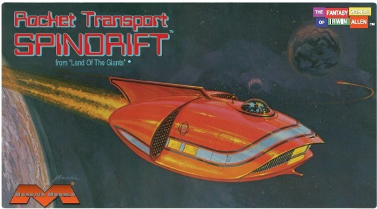 Moebius Models MMK255 - 1/128 Land Of The Giants Mini Spindrift Model Kit 1 Moebius Models MMK255 - 1/128 Land Of The Giants Mini Spindrift Model Kit