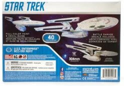 Polar Lights POL974 - 1/1000 U.S.S. Enterprise Refit Wrath Of Khan Edition (2020) Model Kit -Model Toy Kit Store 2668 2 51775.1628508200 53918.1633700334