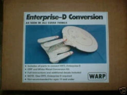 Warp Models - 1:1400 USS Enterprise D (All Good Things) Conversion Kit (for ATM/Ertl Enterprise D)