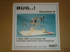 Warp Models - 1:35 BUG..! Starship Troopers Diorama A Model Kit