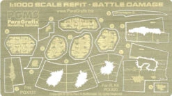 Paragrafix PGX131 - 1/1000 Refit Enterprise Battle Damage Photoetch Set