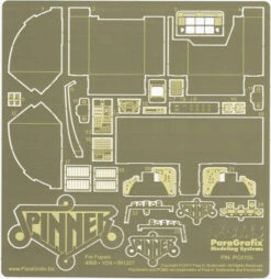 Paragrafix PGX155 - 1/24 Bladerunner Spinner Photoetch Set FOR KIT: Fujimi #4800 -Model Toy Kit Store 2 98884.1628769583 04691.1631962325
