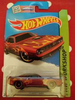 HOT WHEELS 1971 DODGE HEMI CUDA 71 #210/250 HW WORKSHOP