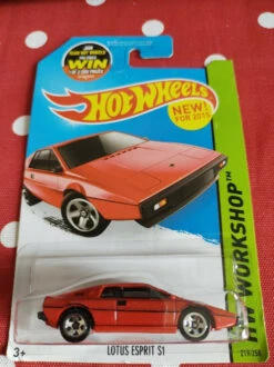 Hot Wheels 2015 HW Workshop Lotus Esprit S1 - Red 219/250
