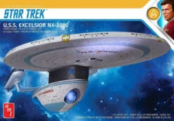 AMT AMT1257 - 1:1000 U.S.S. Excelsior NX-2000 (Star Trek VI)