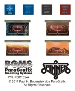 Paragrafix PGX155 - 1/24 Bladerunner Spinner Photoetch Set FOR KIT: Fujimi #4800 -Model Toy Kit Store 3 27788.1628769583 15917.1631962324