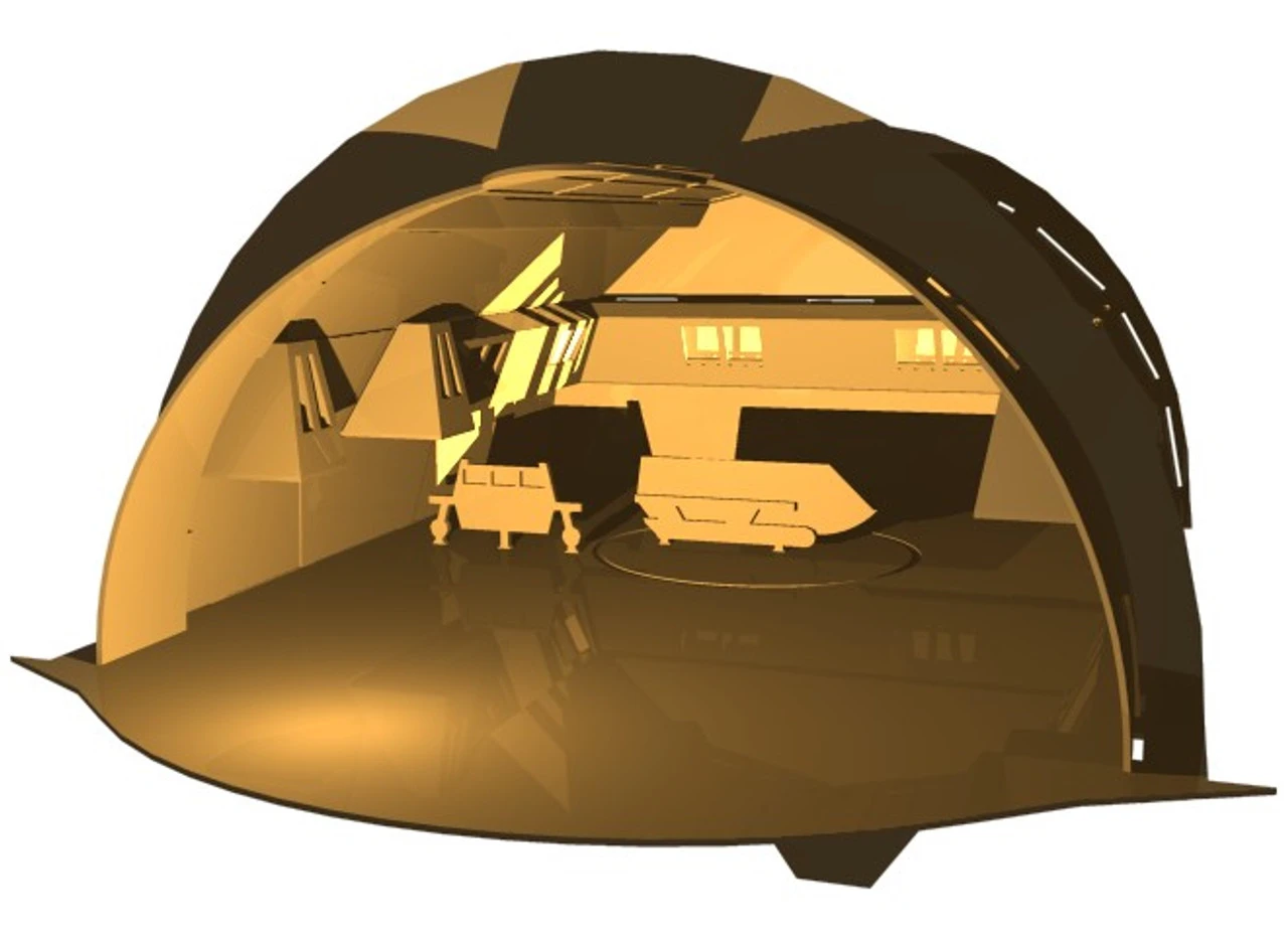 Paragrafix PGX108 - 1:650 Shuttlecraft Hangar Photoetch Set (FOR KIT: AMT610 & Classic (S951 And 6676) + AMT695 (Reliant)) 3 Paragrafix PGX108 - 1:650 Shuttlecraft Hangar Photoetch Set (FOR KIT: AMT610 & Classic (S951 And 6676) + AMT695 (Reliant)) - Image 3