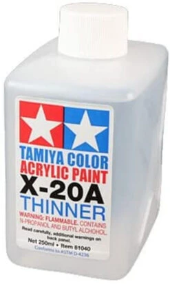 Tamiya 81040 - 250ml X-20A Acrylic Paint Thinner
