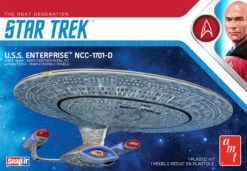 AMT 1126 - 1:2500 STAR TREK U.S.S. ENTERPRISE-D (SNAP) SCALE KIT