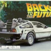 Aoshima 1/24 Back To The Future Part 1 Delorean Plastic Model Kit