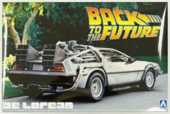 Aoshima 1/24 Back To The Future Part 1 Delorean Plastic Model Kit