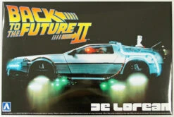 Aoshima 1/24 Back To The Future Part 2 Delorean Plastic Model Kit