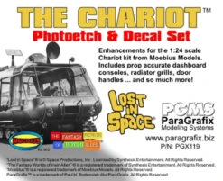 Paragrafix PGX119 - 1/24 Chariot Photoetch And Decal Set