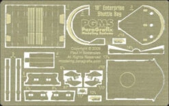 Paragrafix PGX108 - 1:650 Shuttlecraft Hangar Photoetch Set (FOR KIT: AMT610 & Classic (S951 And 6676) + AMT695 (Reliant)) 7 Paragrafix PGX108 - 1:650 Shuttlecraft Hangar Photoetch Set (FOR KIT: AMT610 & Classic (S951 And 6676) + AMT695 (Reliant)) -Model Toy Kit Store 4 26852.1675713037