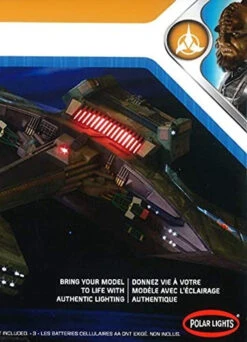 Polar Lights MKA031 - 1/350 STAR TREK KLINGON K'T'INGA LIGHTING KIT -Model Toy Kit Store 51vj9plTFuS. AC 21529.1671032569