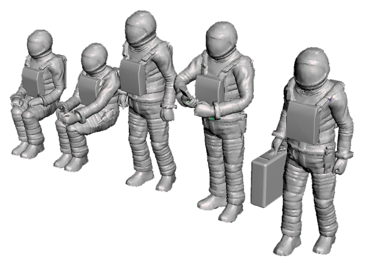 1:72 Scale Moon Buggy's & Astronauts 3 1:72 Scale Moon Buggy's & Astronauts - Image 3