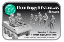 1:48 Scale Moon Buggy & Astronauts