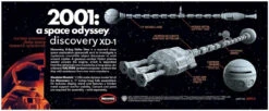 Moebius MMK2001-8 - 1:350 Discovery From 2001: A Space Odyssey Model Kit -Model Toy Kit Store 61hU5Nk9yGL. AC SL1200 22454.1633377335