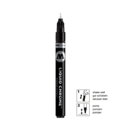 Molotow Liquid Chrome - 1mm Nib Pump Marker Pen