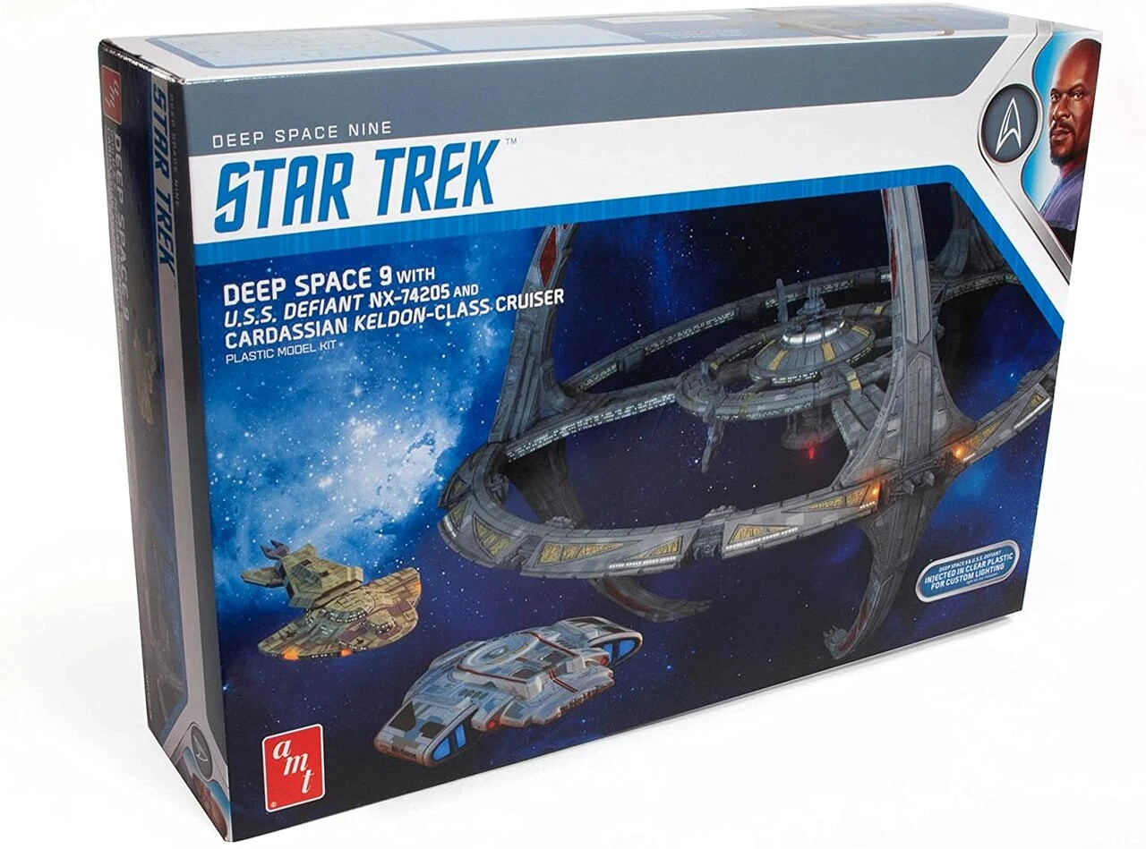 AMT AMT1245 - 1:3300 Star Trek - Deep Space Nine (DS9) Model Kit 2 AMT AMT1245 - 1:3300 Star Trek - Deep Space Nine (DS9) Model Kit - Image 2