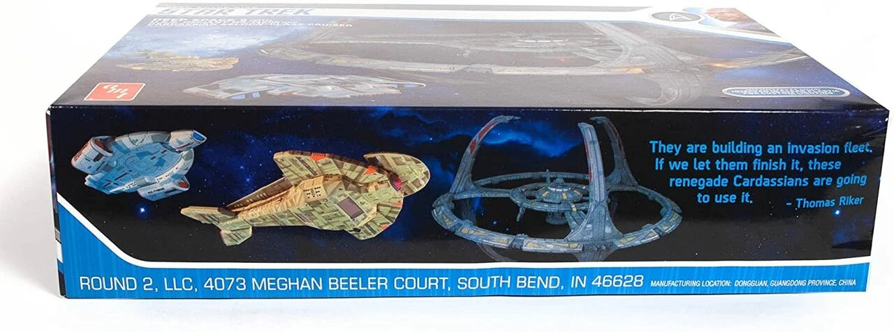 AMT AMT1245 - 1:3300 Star Trek - Deep Space Nine (DS9) Model Kit 3 AMT AMT1245 - 1:3300 Star Trek - Deep Space Nine (DS9) Model Kit - Image 3