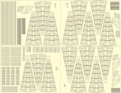 Aztek Dummy AD-07 - 1/350 Refit Starship Saucer Paint Masks