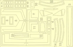 Aztek Dummy AD-12 - 1/32 Battlestar Galactica Colonial Viper Paint Masks