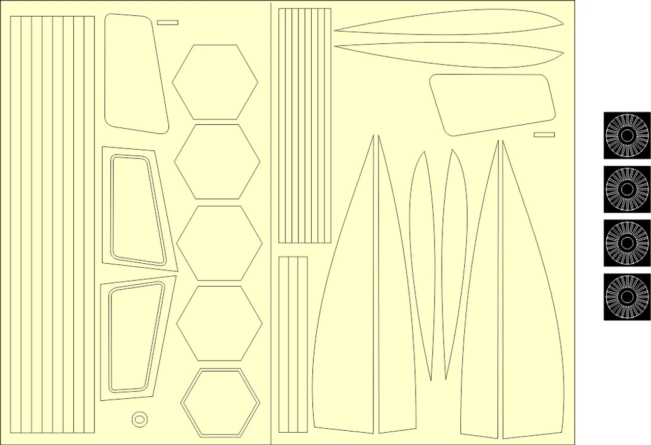 Aztek Dummy AD-16 - 1/32 Flying Sub (Moebius Models FS1) Paint Masks 1 Aztek Dummy AD-16 - 1/32 Flying Sub (Moebius Models FS1) Paint Masks