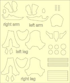 Aztek Dummy AD-17 - Moebius Mk 5 Iron Man Paint Masks