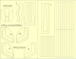 Aztek Dummy AD-19 - Viper Mk2 (Moebius Models) Paint Masks