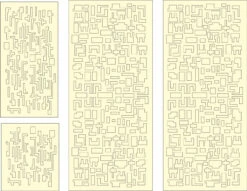 Aztek Dummy AD-28 - Generic Plating Masks