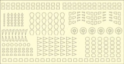 Aztek Dummy AD-35 - Nautilus Windows (Pegasus Hobbies Model) Paint Masks