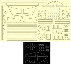 Aztek Dummy AD-76 - 1/48 Round 2 Big Hawk Paint Masks
