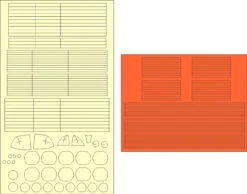 Aztek Dummy AD-80 - D&H 1/35 LIS Chariot Paint Masks