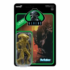 ReAction Figures - 3.75" Alien Xenomorph W1 - Warrior Attack Action Figure