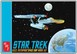 AMT 1296 - 1/650 Star Trek Classic USS Enterprise Model Kit
