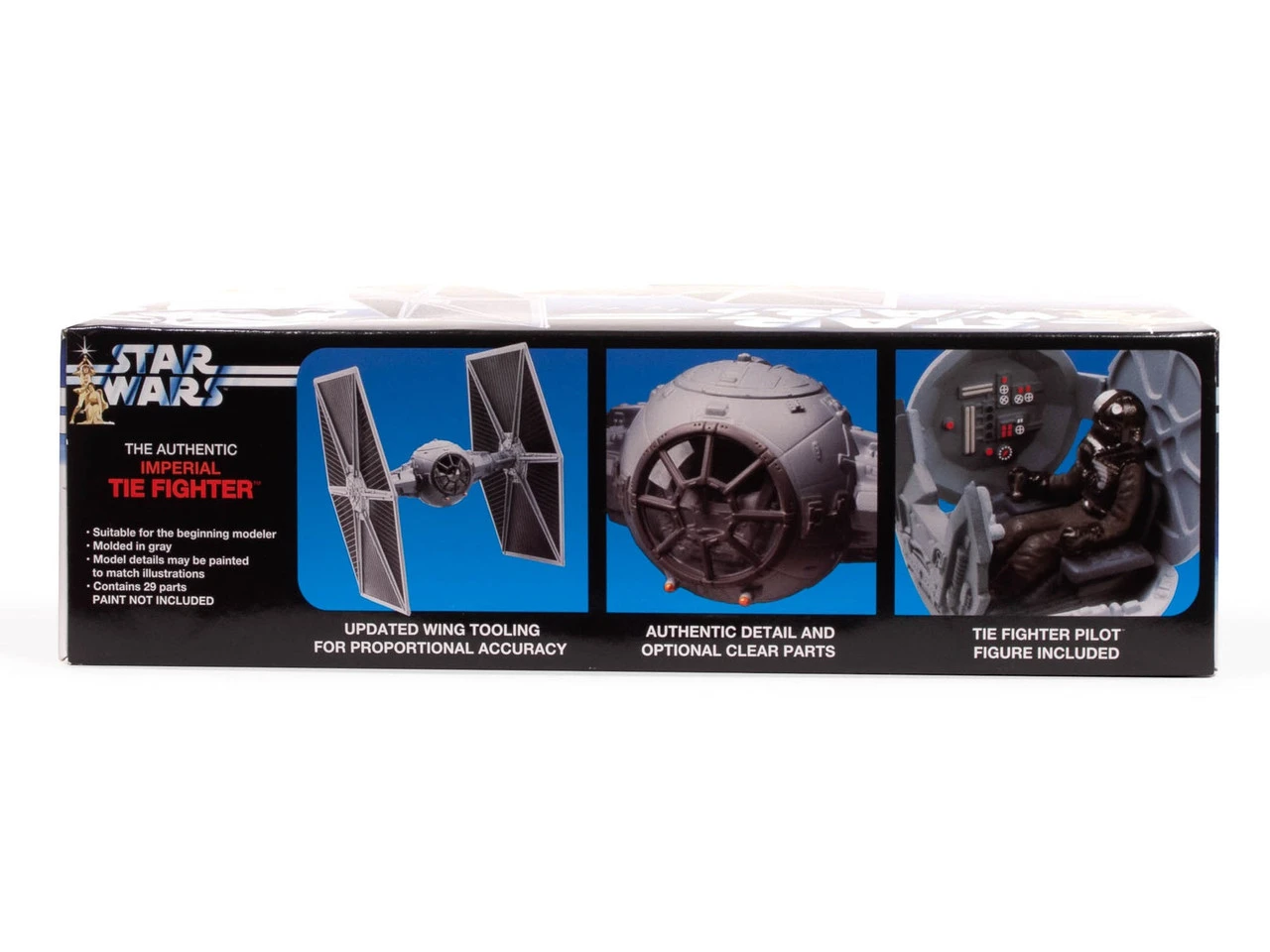 AMT 1299 - 1/48 STAR WARS: A NEW HOPE TIE FIGHTER MODEL KIT 5 AMT 1299 - 1/48 STAR WARS: A NEW HOPE TIE FIGHTER MODEL KIT - Image 5