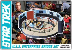 AMT AMT1270 - 1/32 STAR TREK U.S.S. ENTERPRISE BRIDGE MODEL KIT
