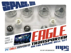 Polar Lights MKA038 - 1:72 SPACE: 1999 EAGLE METAL ENGINE BELL SET (FOR USE WITH MPC913) MODEL KIT